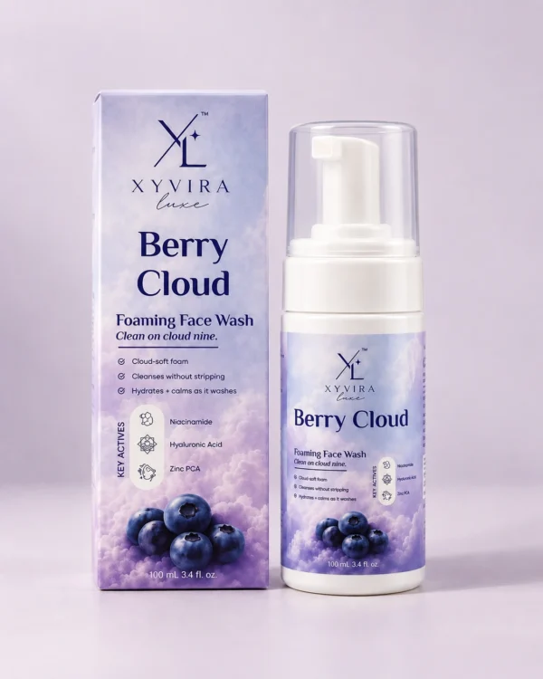 Berry Cloud Foaming Facewash