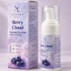 Berry Cloud Foaming Facewash carton showing the ingredients list and directions