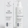 Silk Rebuild Keratin Shampoo bottle beside its carton