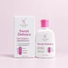 Sweat Defence Gel Cleanser bottle beside its carton