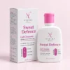 Sweat Defence Gel Cleanser carton showing the ingredients list and directions